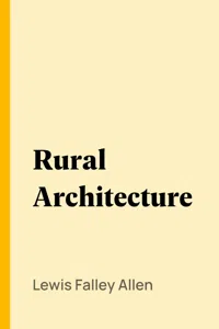 Rural Architecture_cover