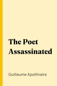 The Poet Assassinated_cover