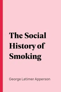 The Social History of Smoking_cover