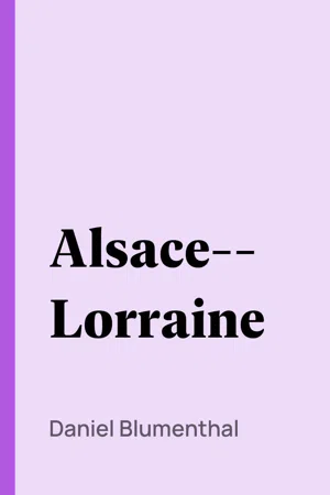 Alsace-Lorraine