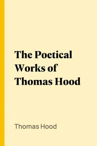 The Poetical Works of Thomas Hood_cover