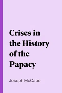 Crises in the History of the Papacy_cover