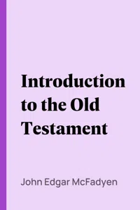 Introduction to the Old Testament_cover