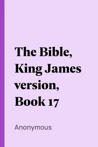 The Bible, King James version, Book 17_cover