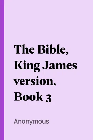 The Bible, King James version, Book 3