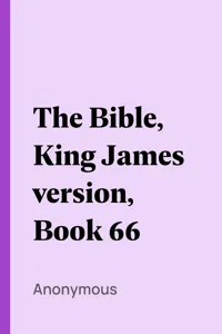 The Bible, King James version, Book 66_cover