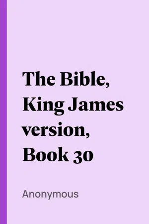 The Bible, King James version, Book 30