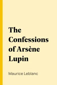 The Confessions of Arsène Lupin_cover