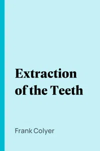 Extraction of the Teeth_cover