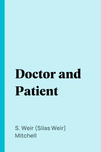 Doctor and Patient_cover