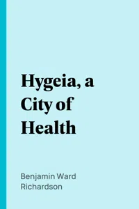 Hygeia, a City of Health_cover