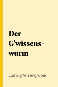 Der G'wissenswurm_cover