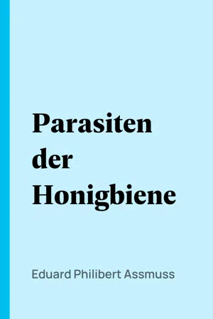 Parasiten der Honigbiene