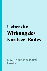 Ueber die Wirkung des Nordsee-Bades_cover