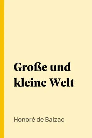 Große und kleine Welt