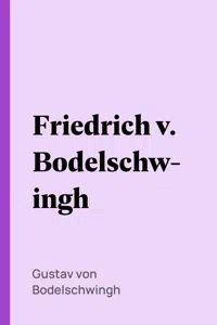 Friedrich v. Bodelschwingh_cover