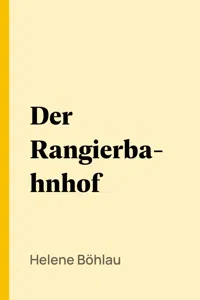 Der Rangierbahnhof_cover