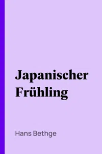 Japanischer Frühling_cover