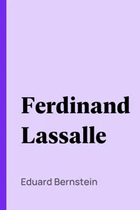 Ferdinand Lassalle_cover