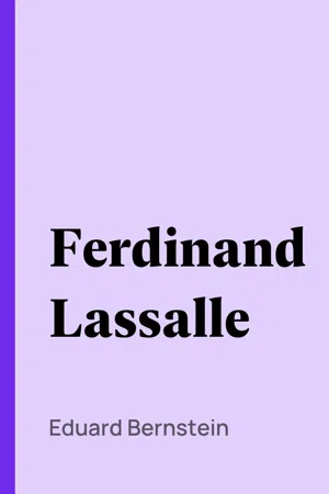 Ferdinand Lassalle