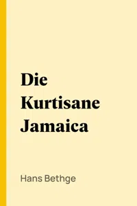 Die Kurtisane Jamaica_cover