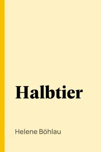 Halbtier_cover