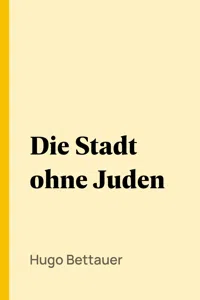 Die Stadt ohne Juden_cover