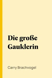 Die große Gauklerin_cover