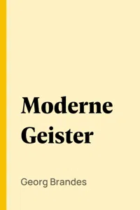 Moderne Geister_cover