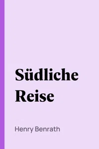 Südliche Reise_cover