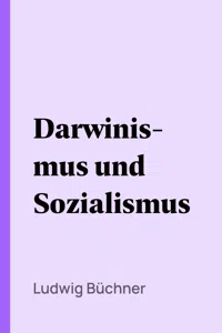 Darwinismus und Sozialismus_cover