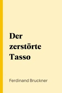 Der zerstörte Tasso_cover