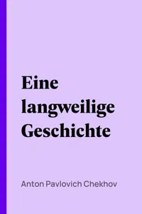 Eine langweilige Geschichte_cover