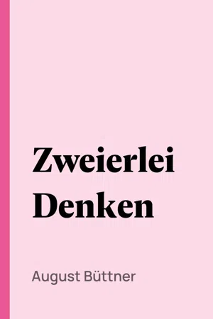 Zweierlei Denken