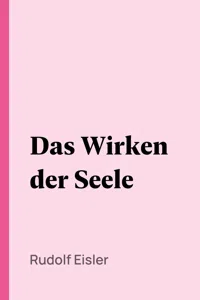 Das Wirken der Seele_cover