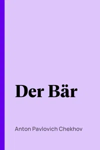 Der Bär_cover