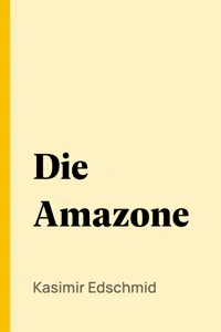 Die Amazone_cover