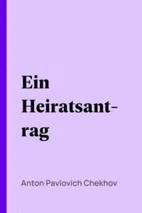 Ein Heiratsantrag_cover