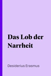 Das Lob der Narrheit_cover