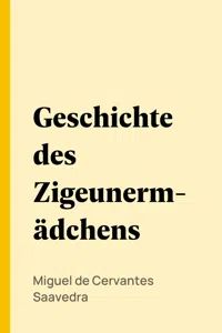 Geschichte des Zigeunermädchens_cover