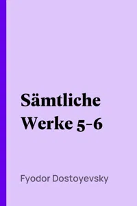 Sämtliche Werke 5-6_cover