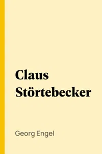 Claus Störtebecker_cover