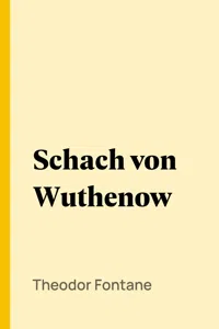 Schach von Wuthenow_cover