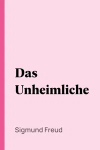 Das Unheimliche_cover