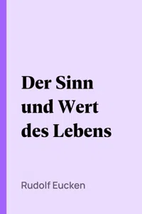 Der Sinn und Wert des Lebens_cover