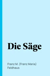 Die Säge_cover