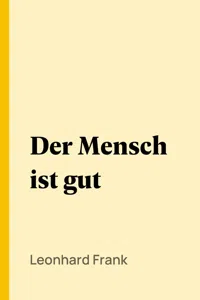 Der Mensch ist gut_cover