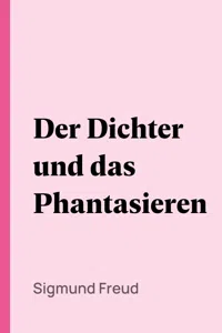 Der Dichter und das Phantasieren_cover