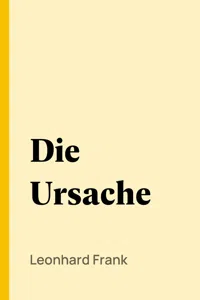 Die Ursache_cover