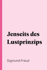 Jenseits des Lustprinzips_cover